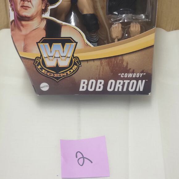 WWE Legends Elite Collection Bob Orton "Cowboy" Series 13 Wrestling Figure (2) - Picture 5 of 9